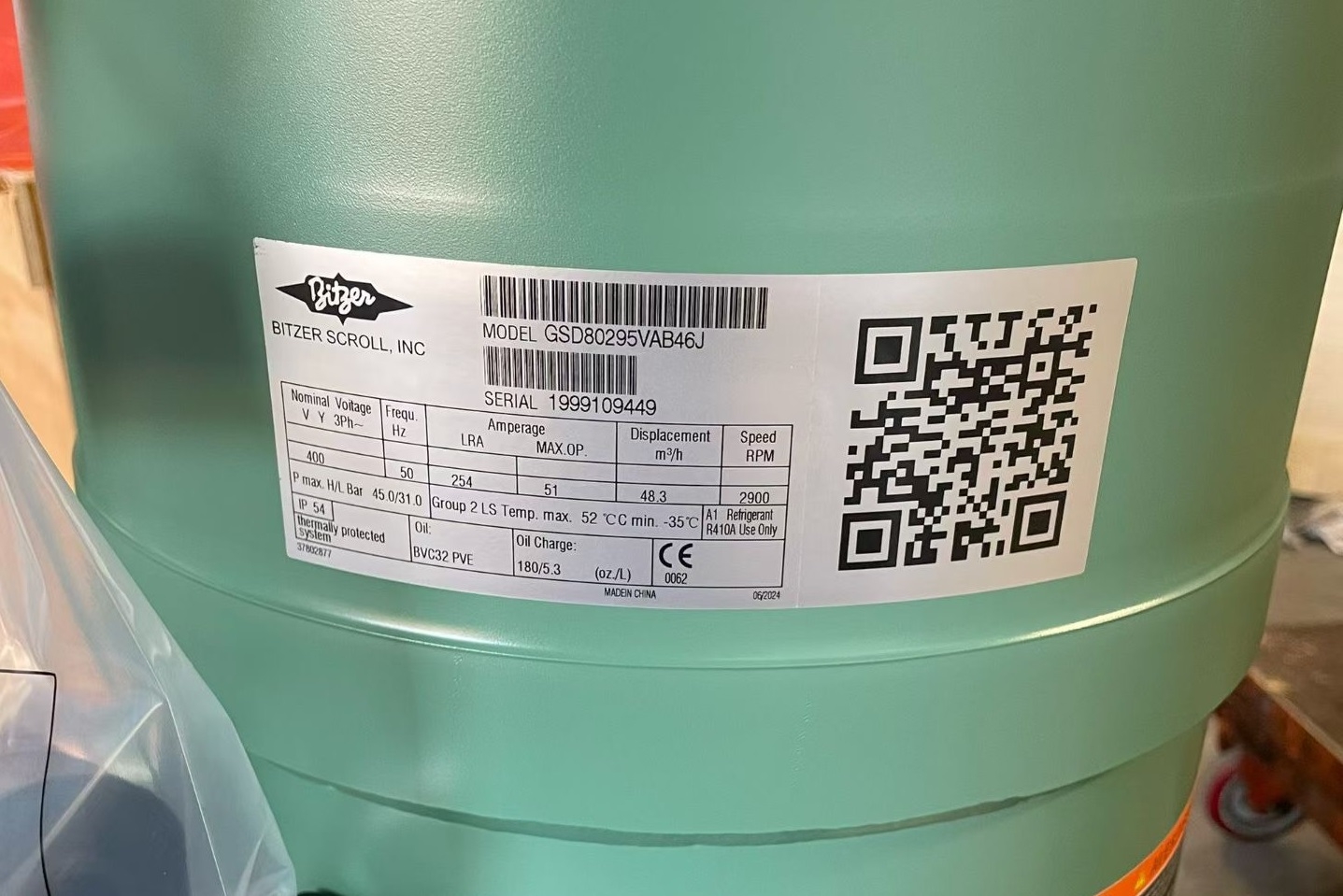 Máy nén GSD80295VAB46J 